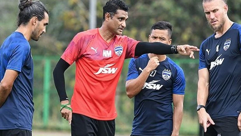 Bengaluru fc, isl, Interim Head Coach Naushad Moosa Bengaluru fc, isl, Interim Head Coach Naushad Moosa