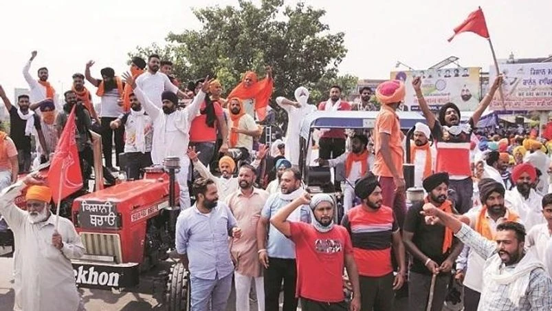 Farmers protest Farmers protest