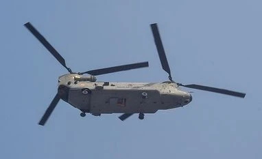 Air Marshal Pankaj M Sinha takes over as chief of IAF's Western Command Indian Air Force (IAF) Chinook helicopter, republic day