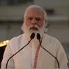PM Modi at victoria Memorial Kolkata