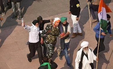 BJP planted stooge Deep Sidhu to create chaos in tractor parade: AAP Farmers Protest