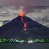 Indonesia volcano eruption Photo: Twitter