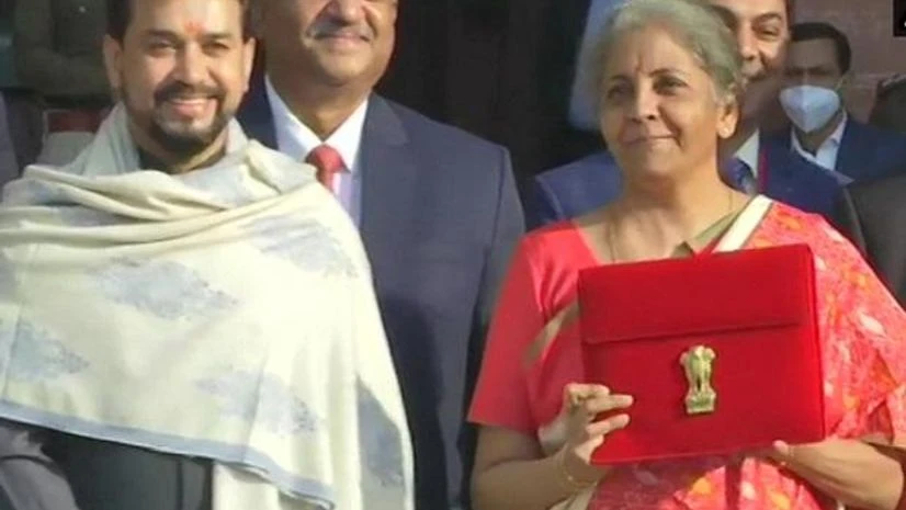 FM Nirmala Sitharaman and MoS Finance Anurag Thakur FM Nirmala Sitharaman and MoS Finance Anurag Thakur