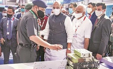 Aero India 2021: Air Force looks to industry for indigenising spares Defence Minister Rajnath Singh, Aero India 2021