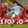 Liverpool vs manchester city, phil foden, henderson