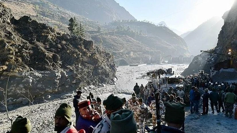 Uttarakhand glacier burst, flood, rescue operations Uttarakhand glacier burst, flood, rescue operations