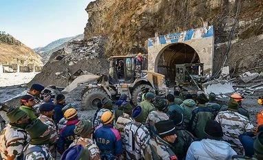 U'khand disaster: Drones deployed to locate workers trapped in tunnel Uttarakhand flood, Uttarakhand glacier burst, flash flood
