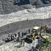 Rescue operations underway near the Rishi Ganga Power Project, a day after a glacier broke off in Joshimath causing a massive flood in the Dhauli Ganga river, in Chamoli district of Uttarakhand. Photo: PTI