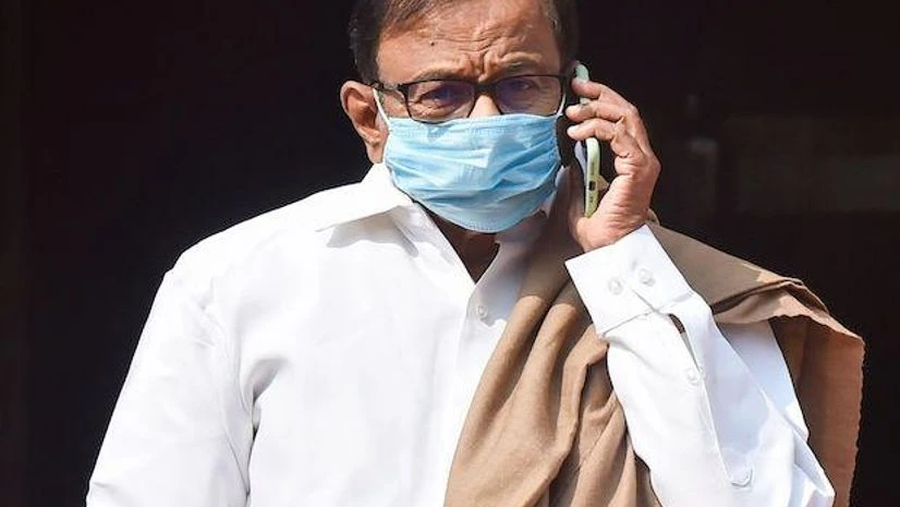 P Chidambaram Congress MP P Chidambaram at Parliament, during the Budget Session