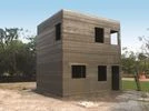 3D-printed house L&T Construction's 3D-printed ground-plus-one building in Kanchipuram, Tamil Nadu