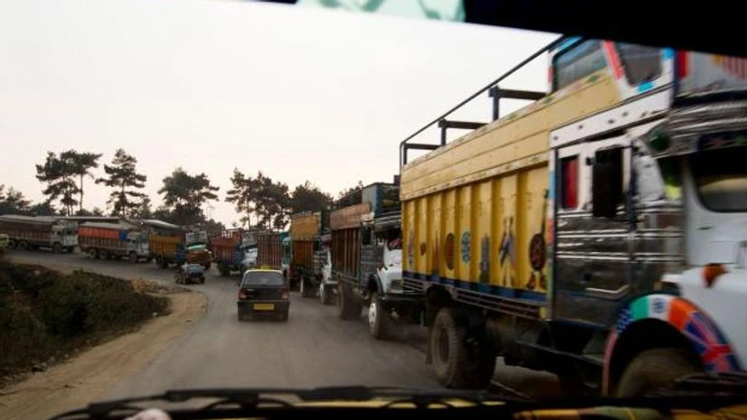 Indian truckers stranded at Indo-Bangladesh border, living on puffed rice | India News Photo: Bloomberg