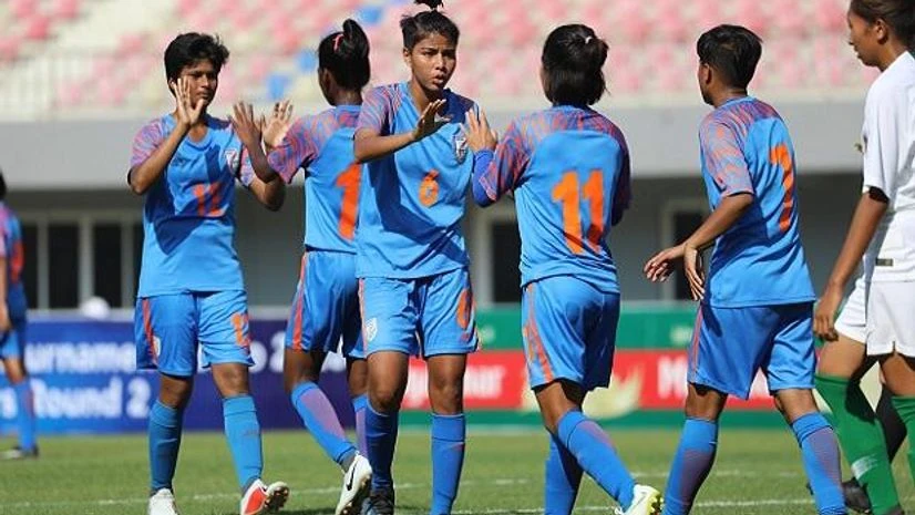 Senior Indian Women's football team Senior Indian Women’s football team