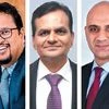 Sanjay Agarwal, AU SFB; P N Vasudevan, Equitas SFB; Nitin Chugh, Ujjivan SFB