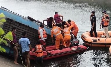 MP: 37 dead as bus falls into canal in Sidhi; rescue operations underway Sidhi
