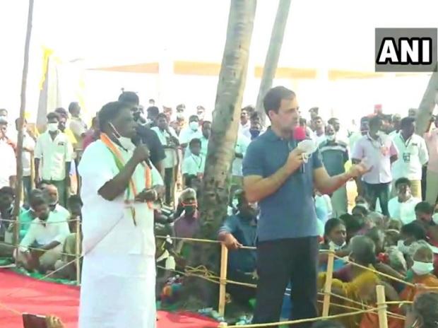 Wish to travel with you to know ordeals: Rahul to Puducherry fishermen