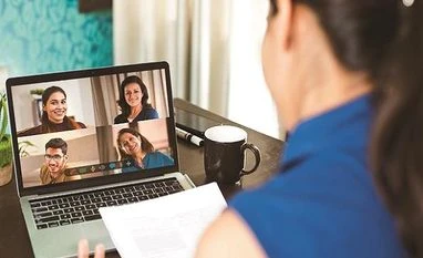 Meta to bring sign language interpreters into video conversations on portal Women, internet, data, video call, video conferencing, digitalisation, digitisation, digital, tech