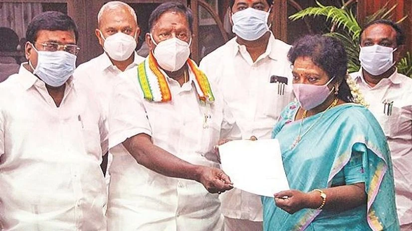 V Narayanasamy, Tamilisai Soundararajan V Narayanasamy, Tamilisai Soundararajan