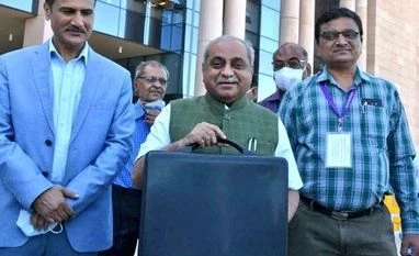 Gujarat Budget: Rs 32,719 cr allocated to education, Rs 11,323 cr to health Gujarat Finance Minister Nitinbhai Patel
