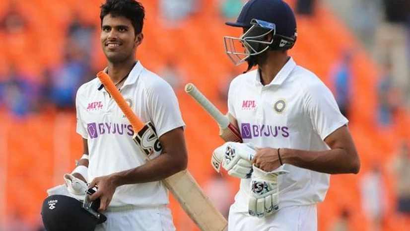 Washington Sundar, Axar Patel Washington Sundar, Axar Patel