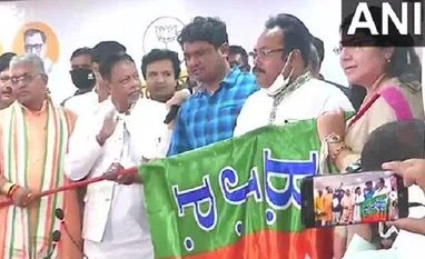 TMC faces fresh spate of defections; 5 sitting MLAs, other leaders join BJP TMC MLAs
