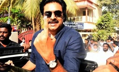 JSP Chief Pawan Kalyan cast his vote in Vijayawada Municipal elections Pawan Kalyan