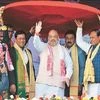 Assam assembly elections, polls, amit shah, himanta biswa sarma, Sarbananda Sonowal