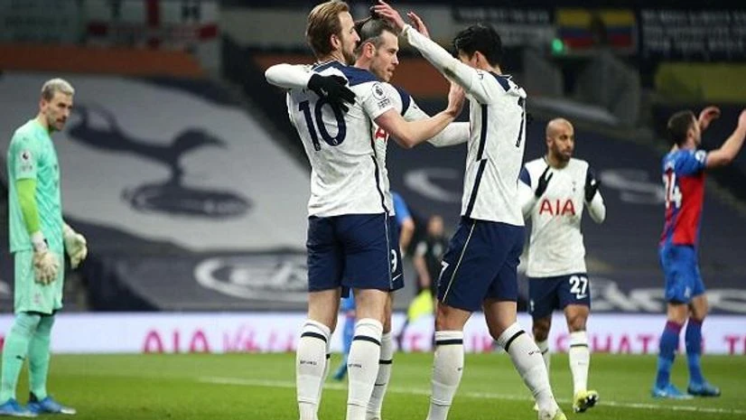 Gareth Bale, Harry Kane, Son, Tottenham Hotspur Gareth Bale, Harry Kane, Son, Tottenham Hotspur