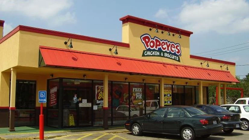 Popeyes Popeyes restaurant in Houston, Texas, United States. Photo: Wikipedia Commons