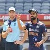 Virst Kohli and Jos Buttler during India vs England the toss. Photo: Sportzpics for BCCI