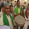 Farmers protesting against farm bills at Ghazipur border celebrate Holi