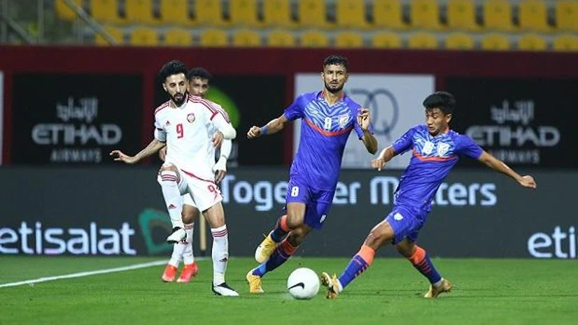 India suffer 0-6 rout against UAE in second international football friendly Indian football team, India vs UAE