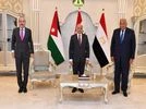 Iraq, Egypt, Jordan Egyptian and Jordanian Foreign Ministers Sameh Shoukry and Ayman Safadi met their Iraqi counterpart Fuad Hussein | Photo: @ians_india