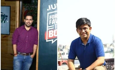 Junio co-founders Junio co-founders Ankit Gera (Left) and Shankar Nath