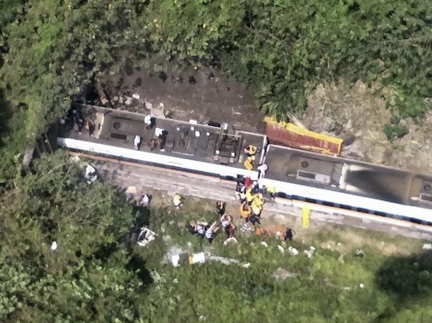 Taiwan train derailment Taiwan train derailment
