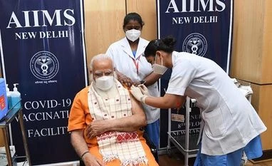 Elated, memorable moment, say nurses after administering Covid-19 jab to PM PM Narendra Modi got the second dose of the Covid-19 vaccine at AIIMS in Delhi on April 8
