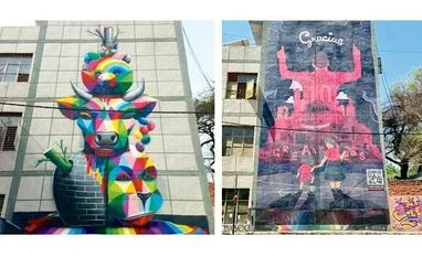 Budweiser promises to restore art it plastered with Messi murals art murals