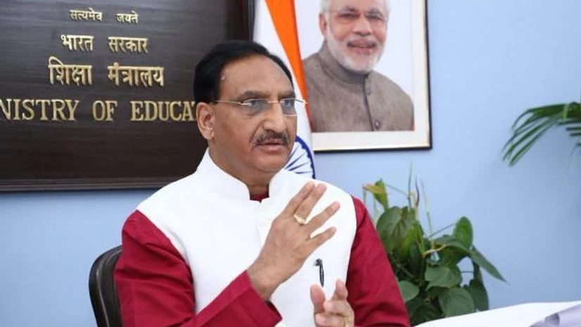 Education Minister Ramesh Pokhriyal 'Nishank' Education Minister Ramesh Pokhriyal 'Nishank'