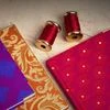 This luxe hand-stitched journal (price: Rs 1,990) is the perfect space for writing your thoughts, ideas, dreams and adventures. The cover is made from  handloom silk from Benares. Source: Anand Prakash