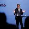 Honda Motor new CEO Toshihiro Mibe attends his inaugural news conference in Tokyo (Photo: Reuters)