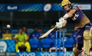 Looking back, organisers may have tweaked few things: Cummins on IPL 2021 Pat Cummins of Kolkata Knight Riders hits a six during match 15 of the Indian Premier League 2021 between the Kolkata Knight Riders and the Chennai Super Kings at Wankhede Stadium, Mumbai (Photo: PTI)