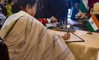 Mamata sworn-in as Bengal CM for 3rd time, vows to fight Covid, violence Mamata Banerjee