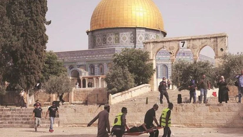 Israel, al-Aqsa mosque Anger was already building in response to the looming expulsion of several Palestinian families from their homes in the city. Photos: AP