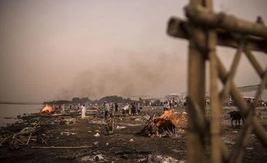 4,329 die of Covid in 24 hours, marking India's worst day in fatality count cremation UP