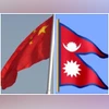 China Nepal Flag China Nepal Flag