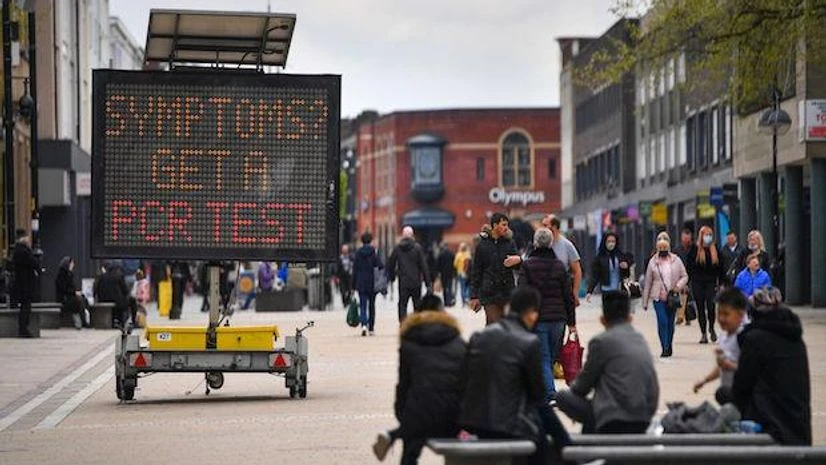 Coronavirus UK UK PM Boris Johnson said last week that he was “anxious” about the Indian variant, and warned that it could affect the country’s plans to reopen. Photo: Bloomberg)