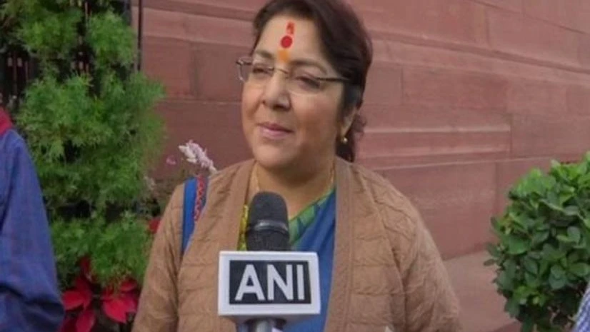 BJP MP Locket Chatterjee BJP MP Locket Chatterjee