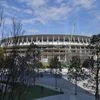 The National Stadium in Tokyo. (Photo: Bloomberg)
