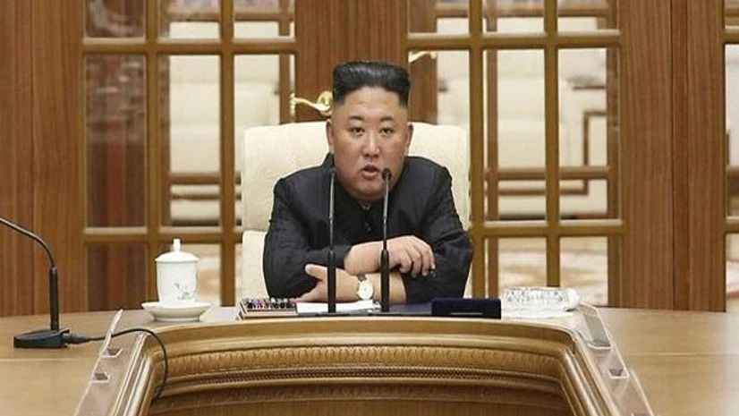 Kim Jong Un In this photo provided by the North Korean government, Kim Jong Un attends a meeting in Pyongyang, North Korea, Friday, June 4, 2021.