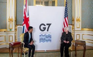 Historic global corporate tax deal nears as G-7 seeks agreement on tech G7 deal