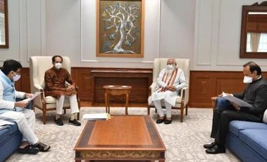Maharashtra CM meets Modi, discusses Maratha quota issue, GST compensation Uddhav meets Modi